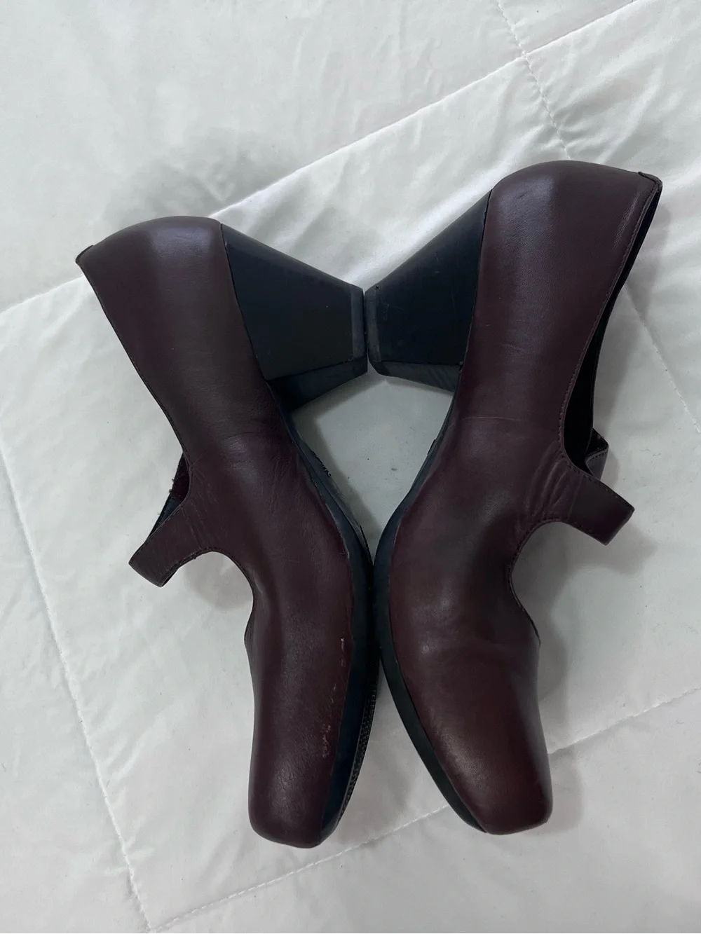 Dansko Mary Jane Comfort Pumps Leather vintage heels shoes size 39